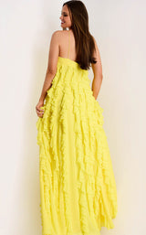Jovani 39823 Yellow