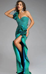 Jovani 39851 Green/Teal
