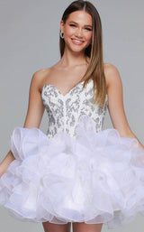 Jovani 39932 Off-White