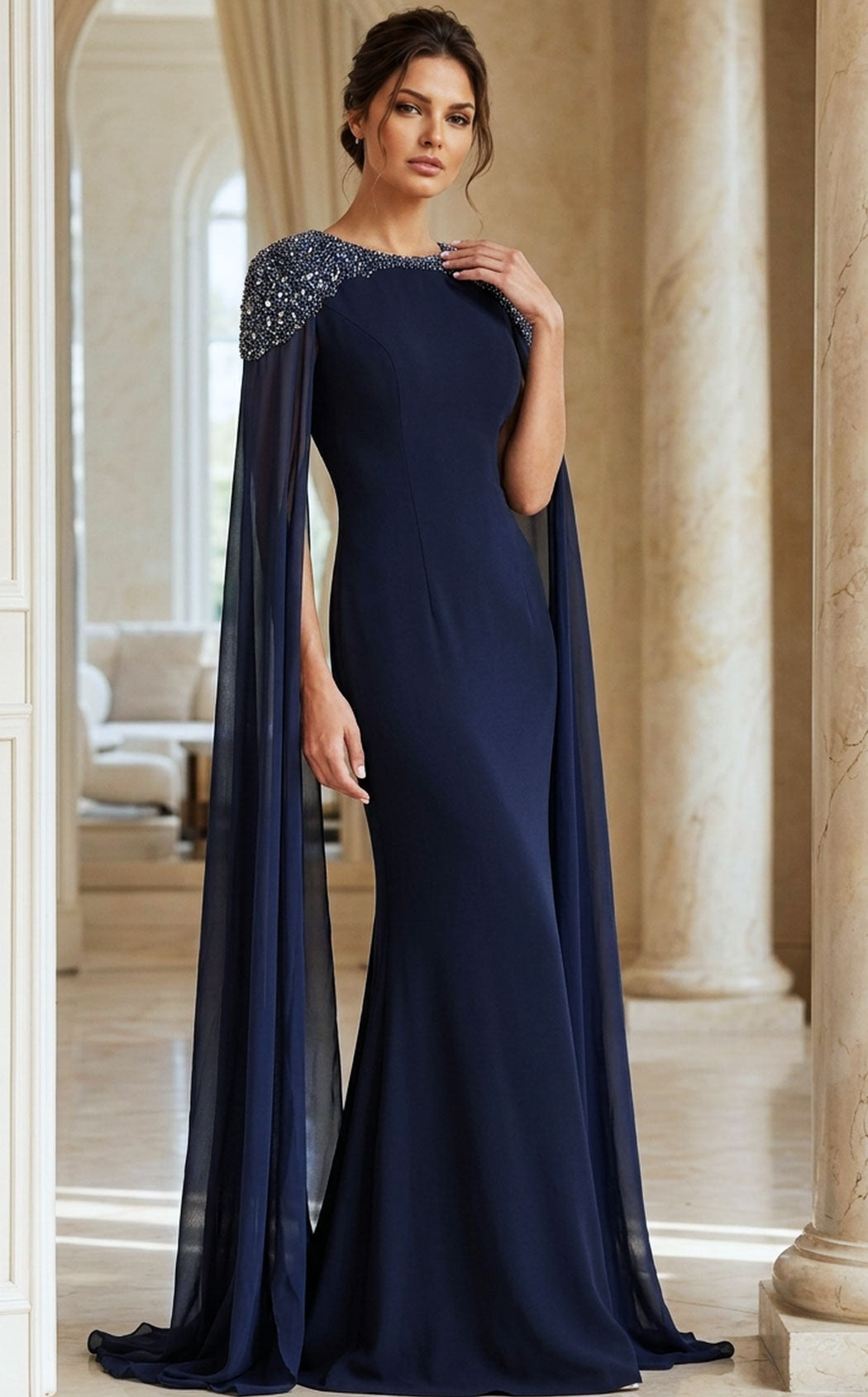 Jovani 40000 Navy