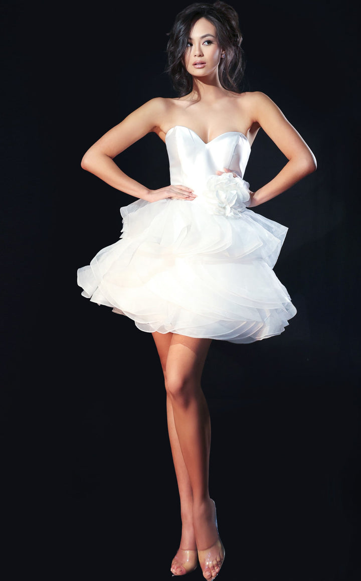 Jovani 40041 Off-White
