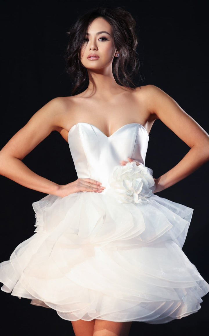 Jovani 40041 Off-White