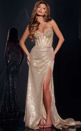 Jovani 40058 Gold