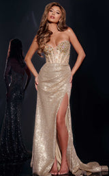 Jovani 40058 Gold
