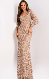 Jovani 40210 Beige
