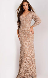 Jovani 40210 Beige