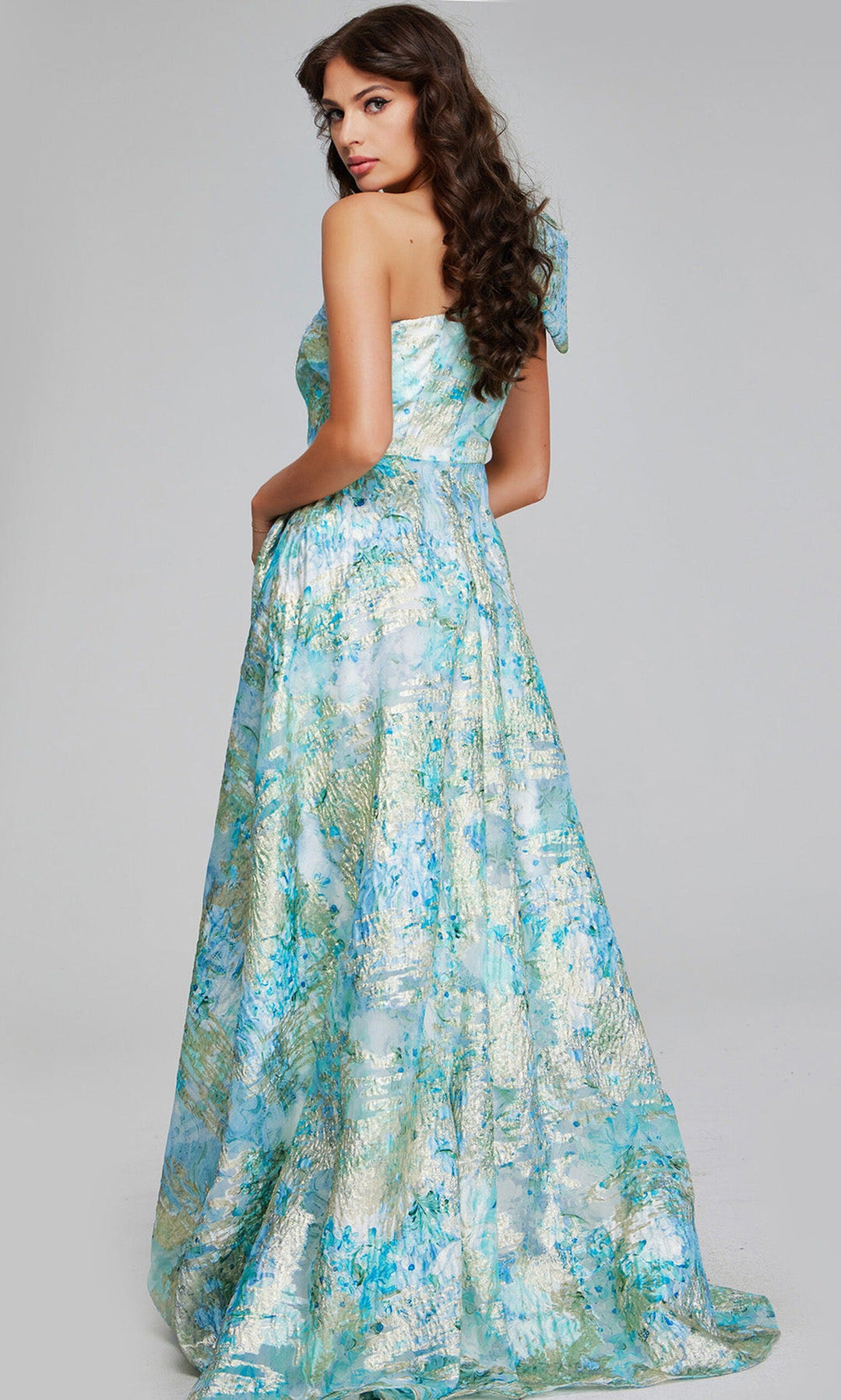 Jovani 40317 Mint/Multi