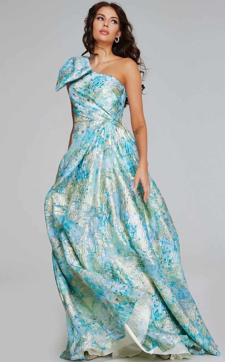 Jovani 40317 Mint/Multi