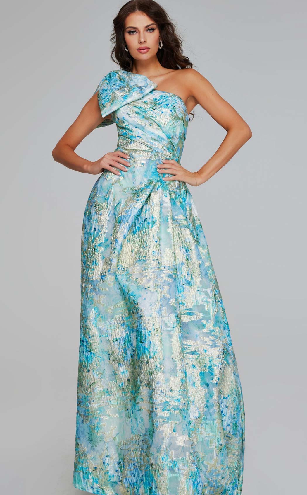 Jovani 40317 Mint/Multi