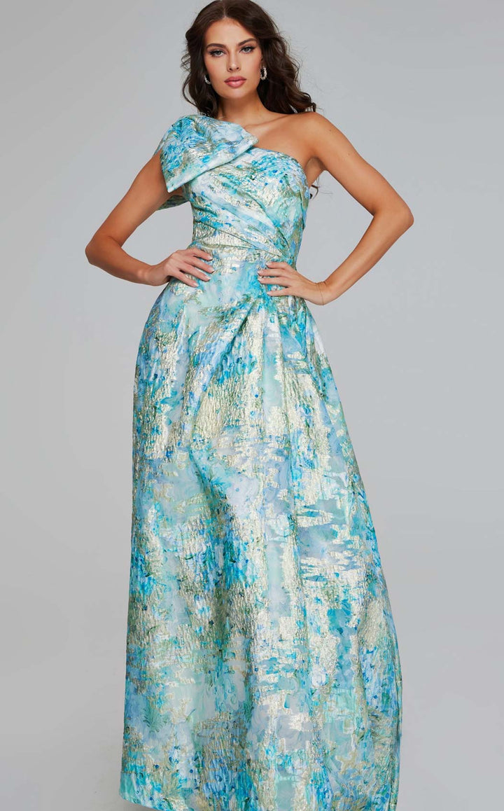 Jovani 40317 Mint/Multi