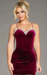 Jovani 40360 Burgundy