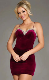 Jovani 40360 Burgundy