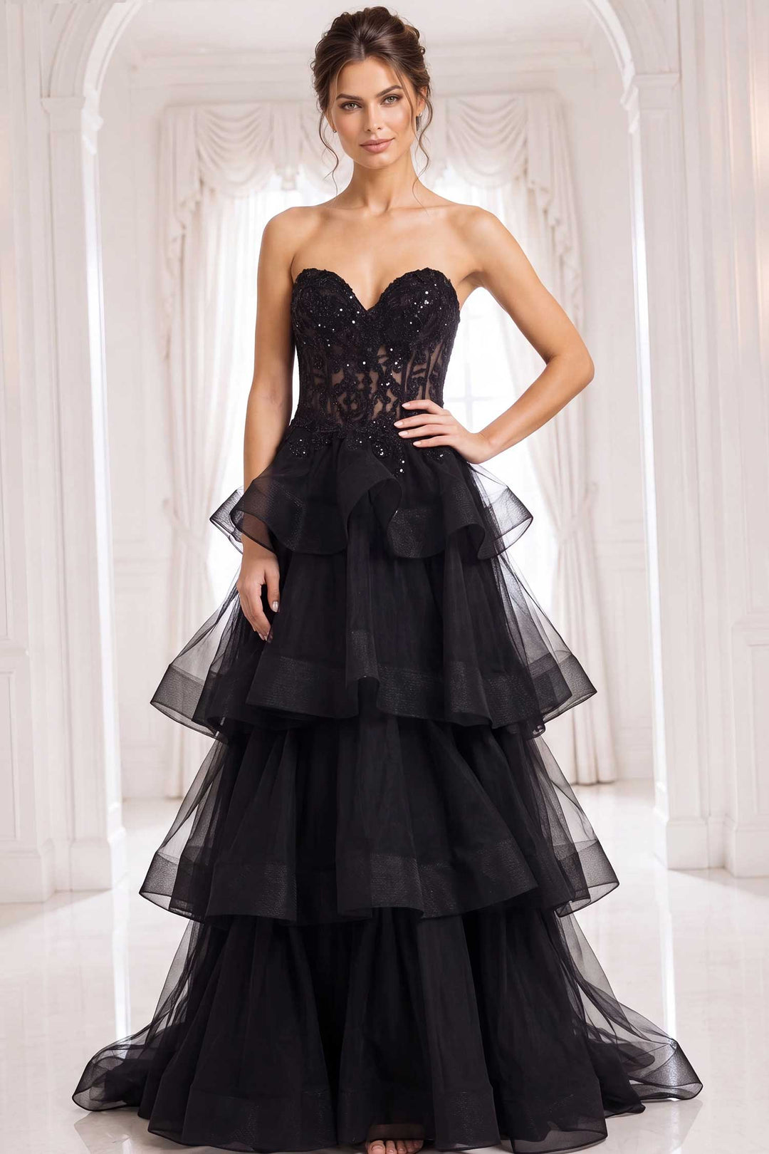 Jovani 40502 Black