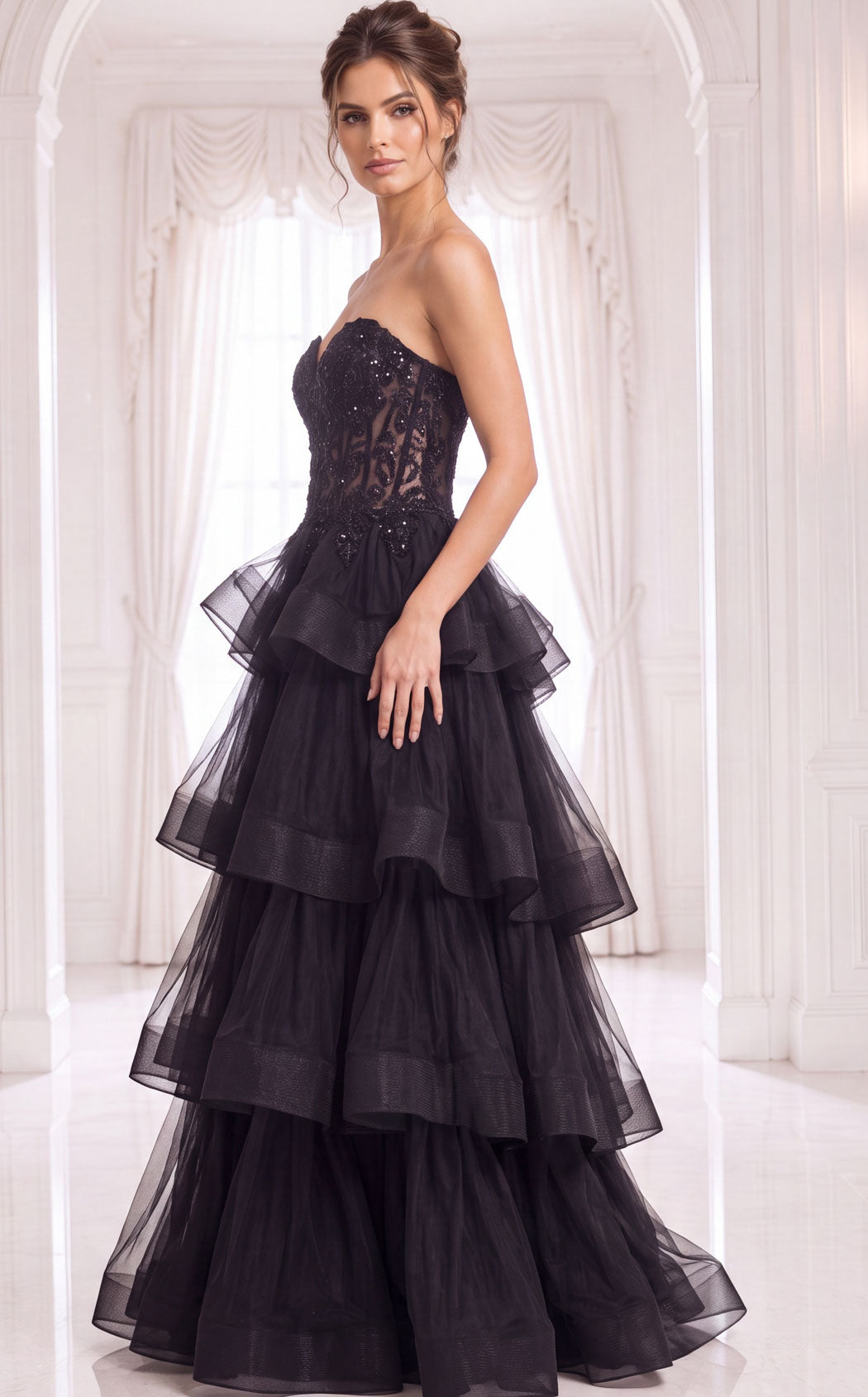 Jovani 40502 Black