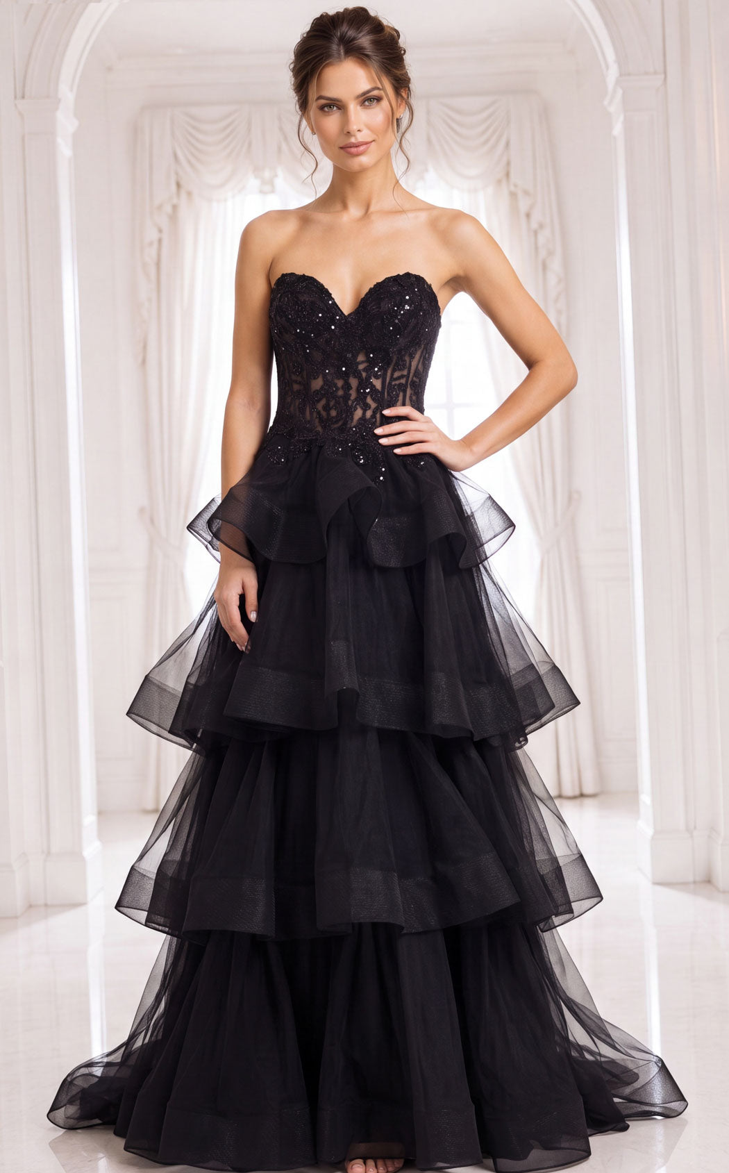 Jovani 40502 Black