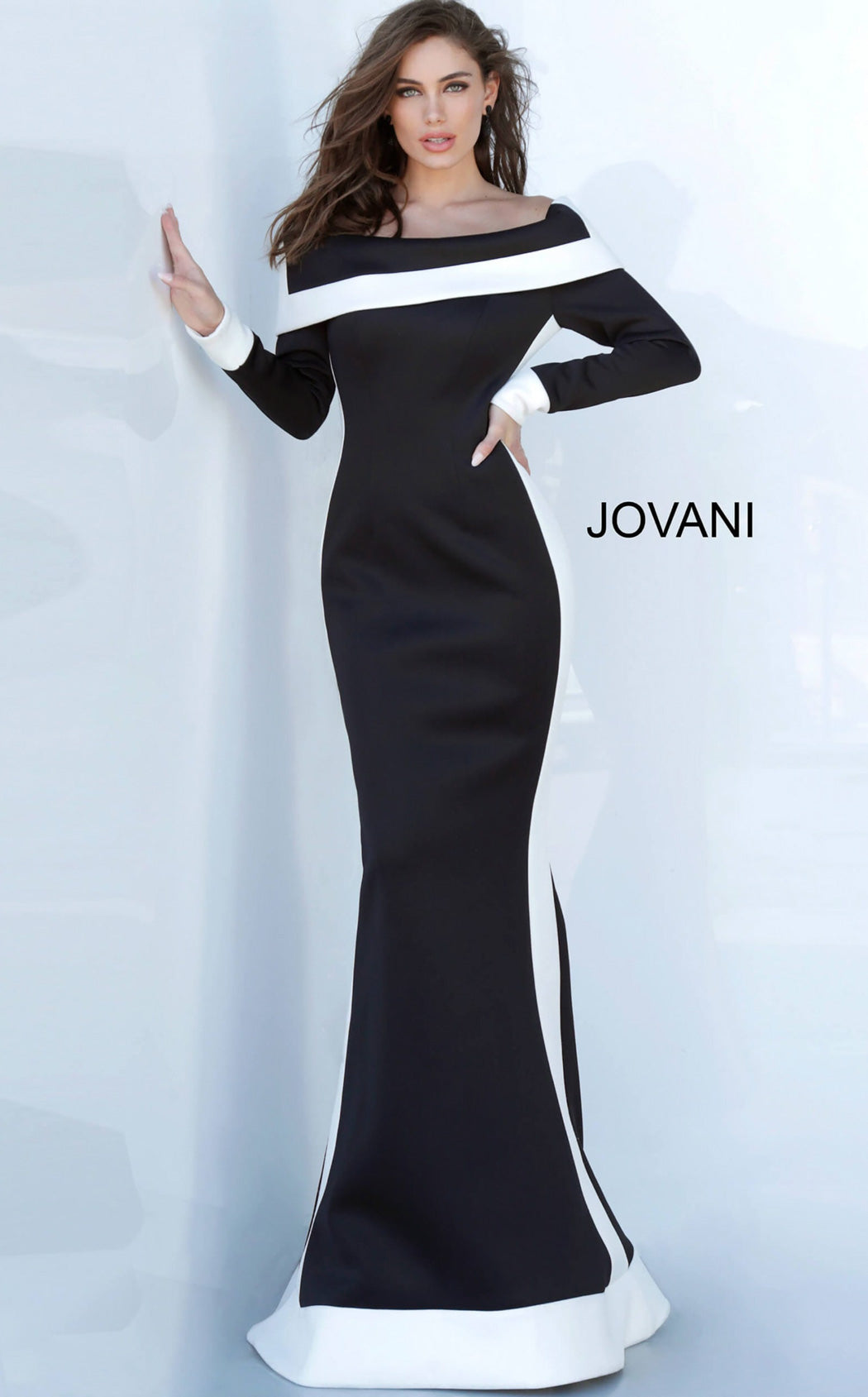 Jovani 4062 Black/White