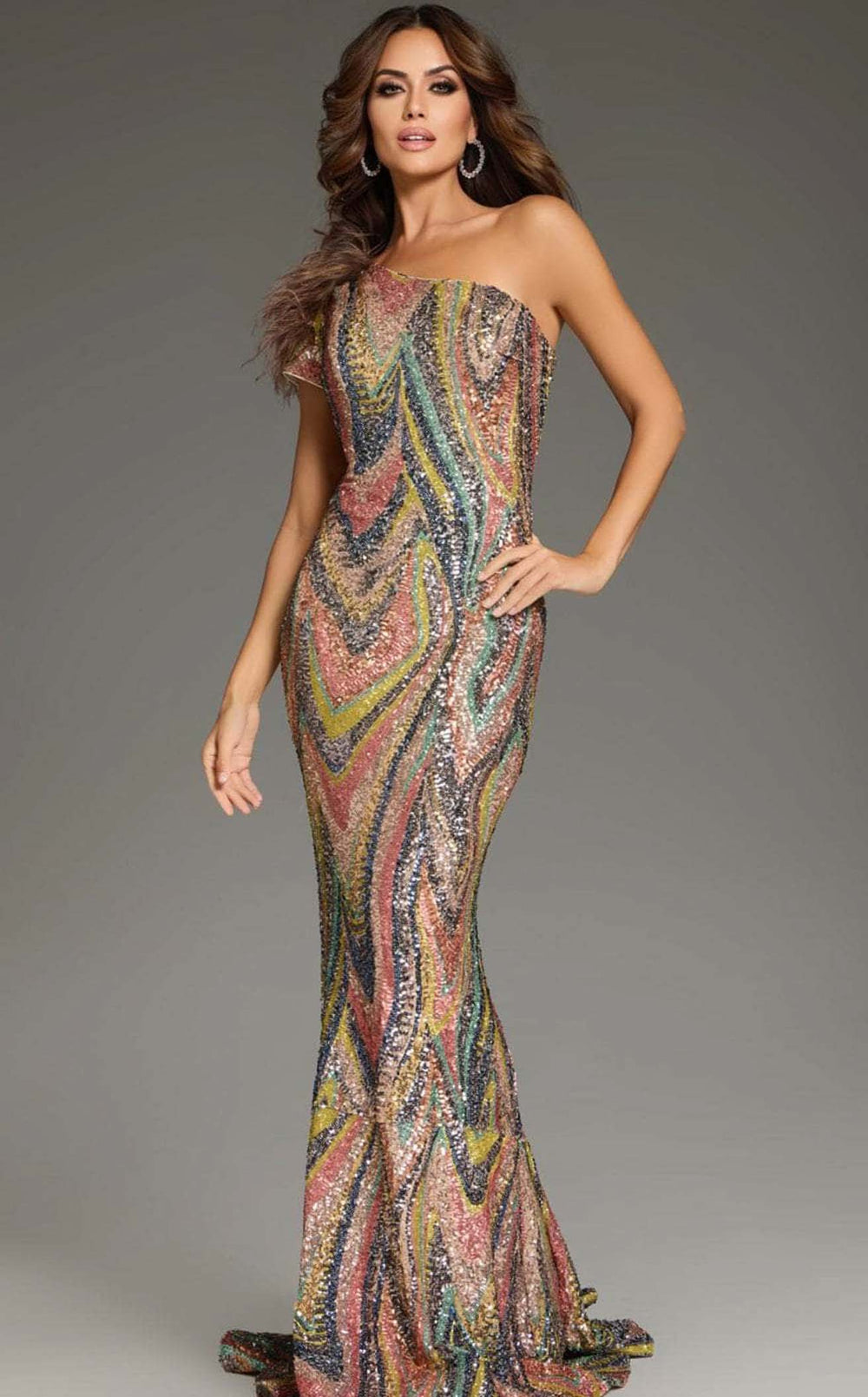 Jovani 40666 Multi