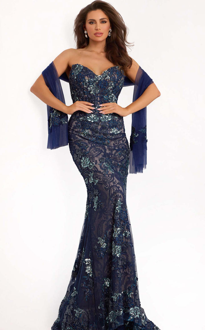 Jovani 40848 Navy