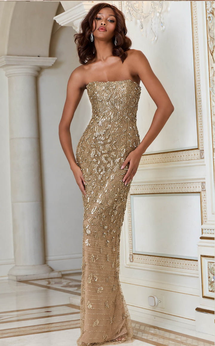 Jovani 40887 Gold