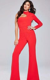 Jovani 41052 Orangy-Red