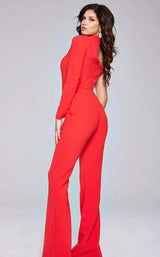 Jovani 41052 Orangy-Red