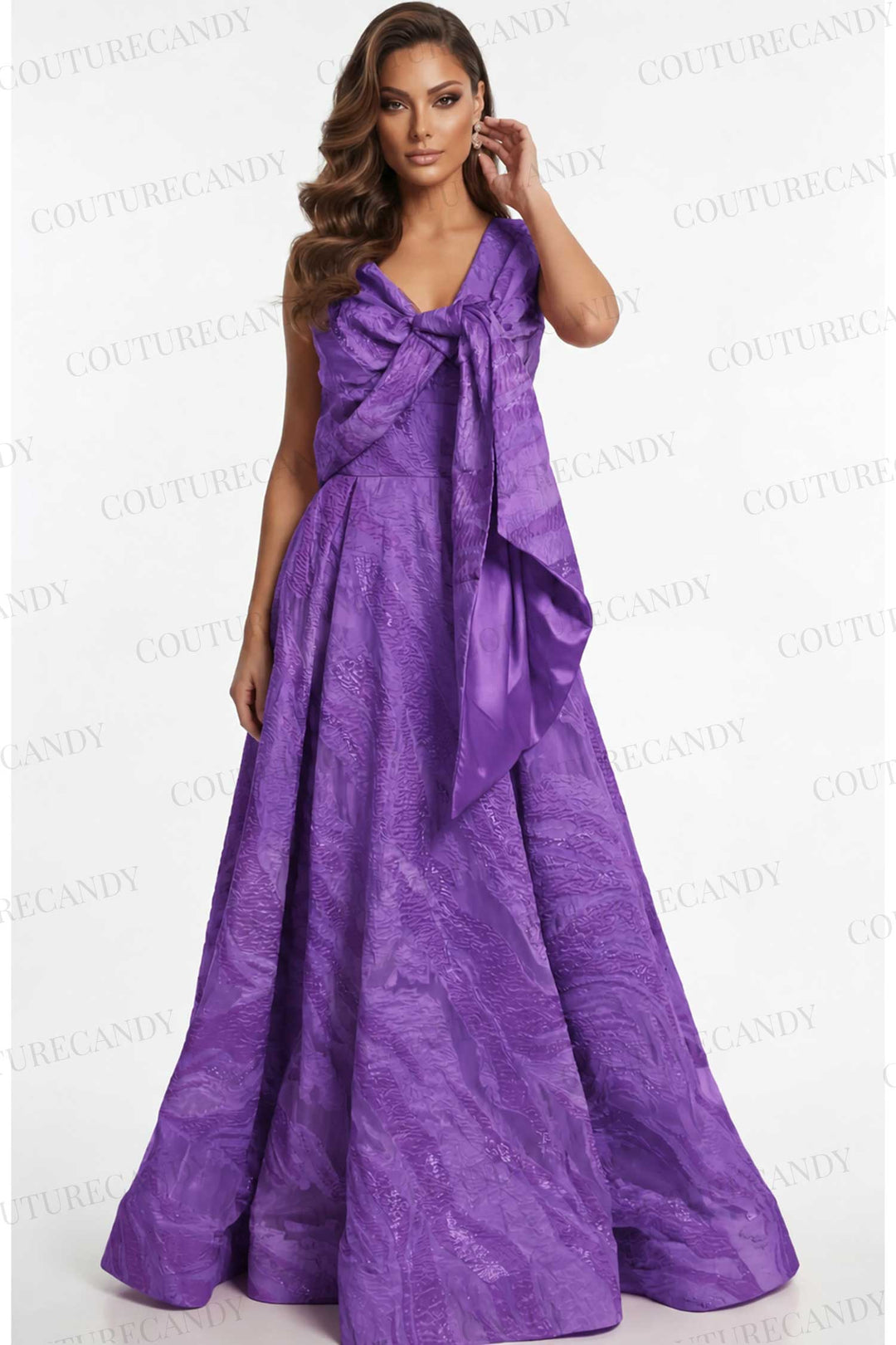 Jovani 41136 Purple