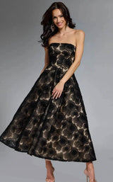 Jovani 41187 Black-Nude