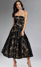 Jovani 41187 Black-Nude