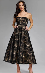 Jovani 41187 Black-Nude