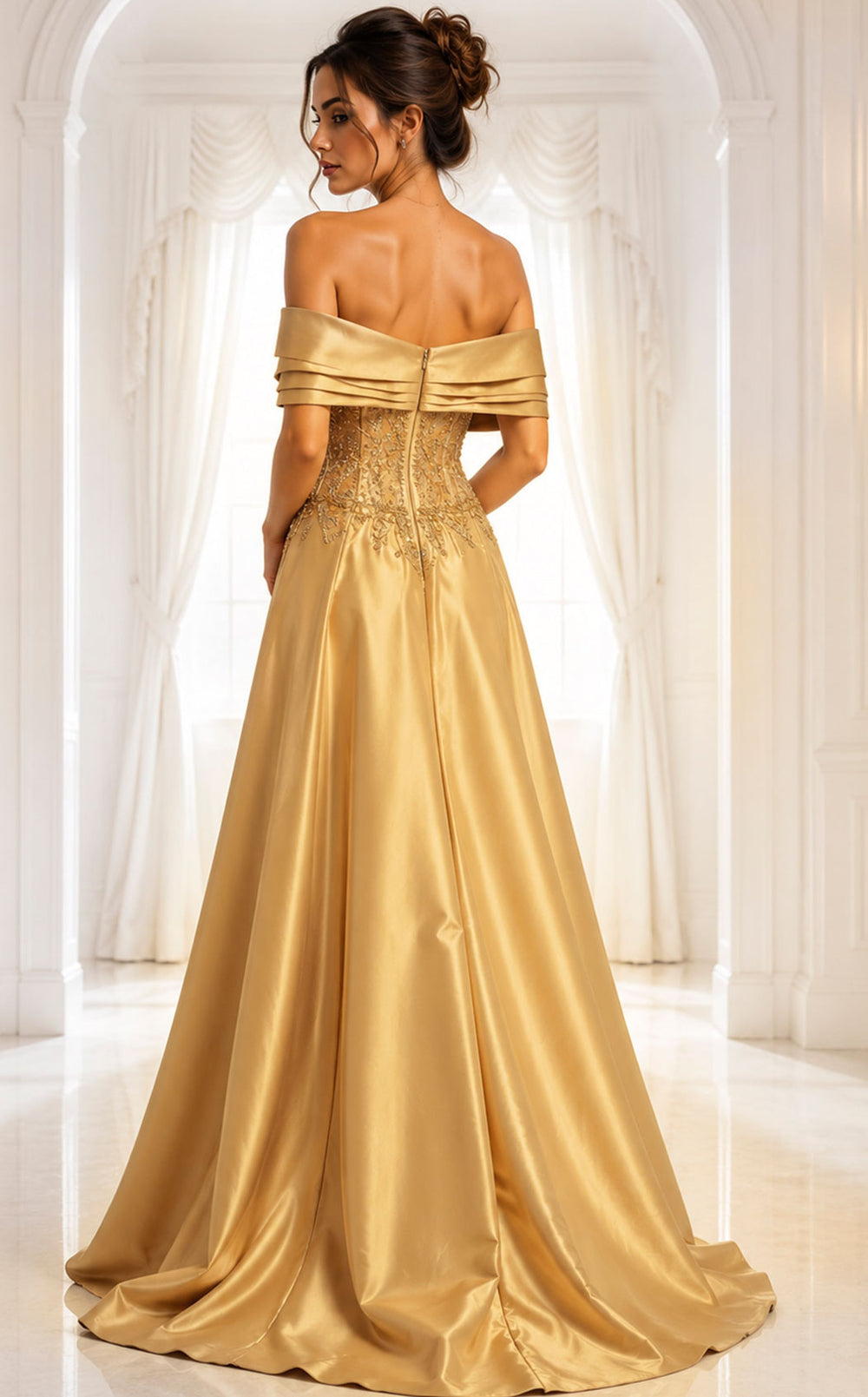 Jovani 41198 Gold