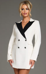 Jovani 42124 White/Black