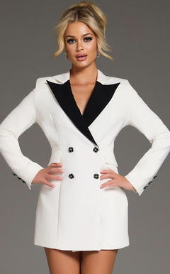 Jovani 42124 White/Black