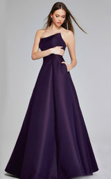 Jovani 42347 Eggplant