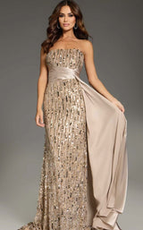Jovani 42427 Nude/Gold