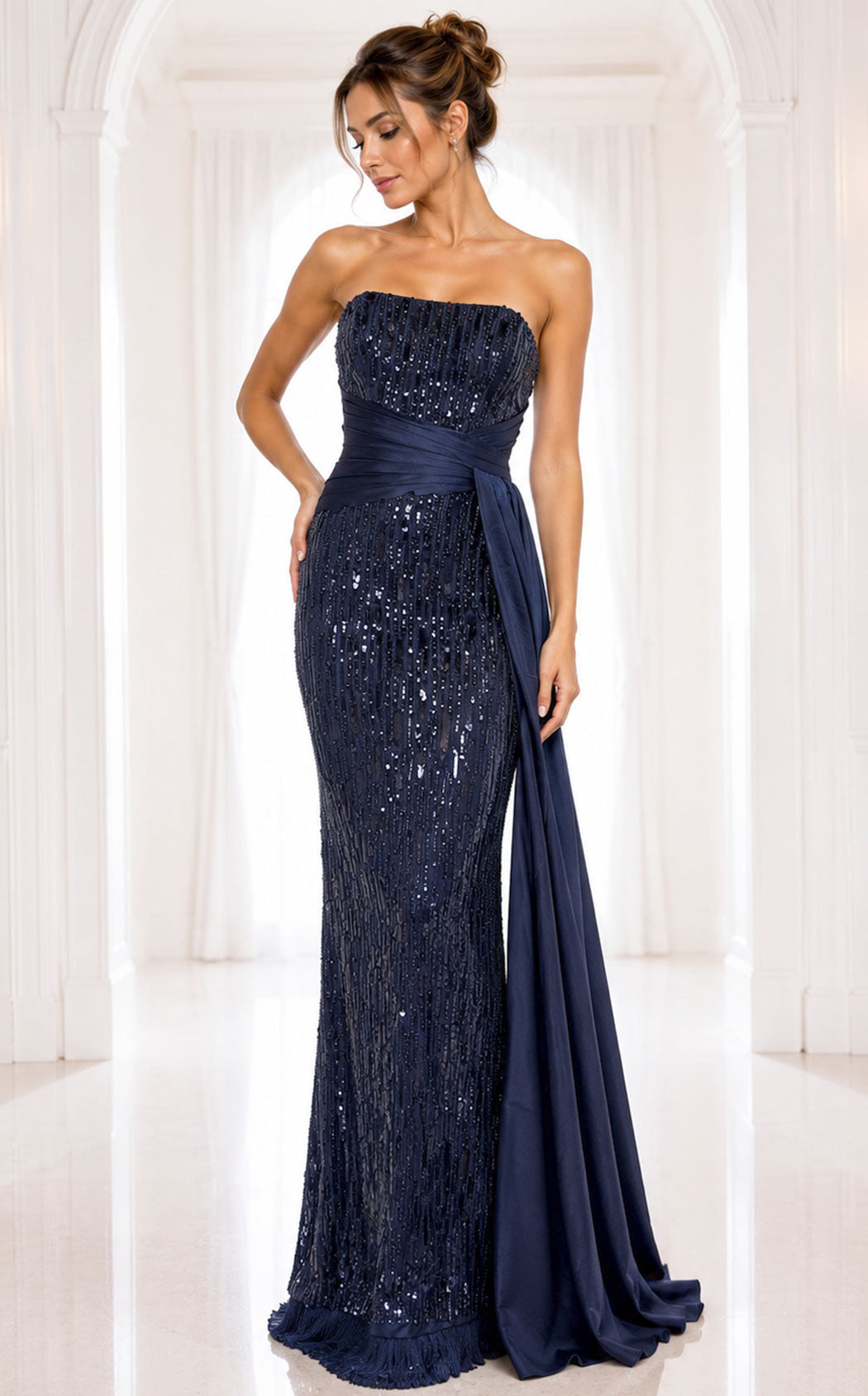 Jovani 42427 Navy