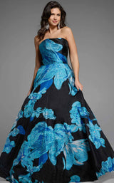 Jovani 42436 Blue/Black