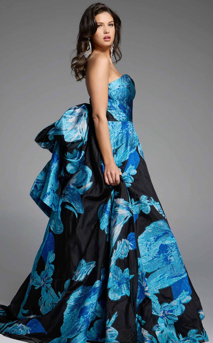 Jovani 42436 Blue/Black