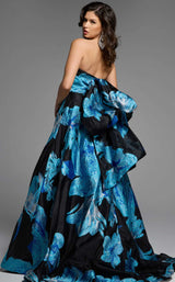Jovani 42436 Blue/Black