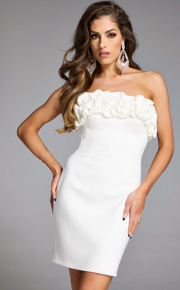 Jovani 42574 Off-White