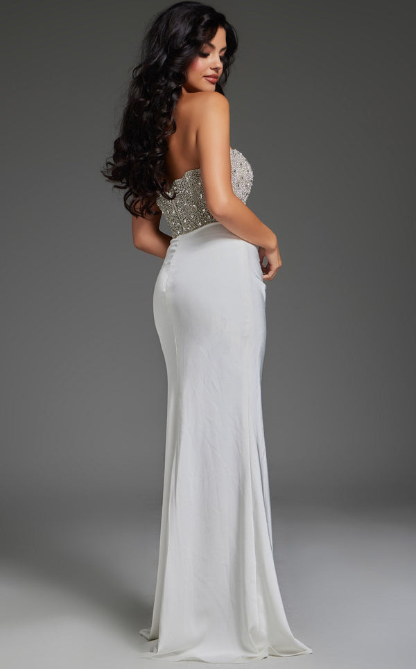 Jovani 42637 Off White