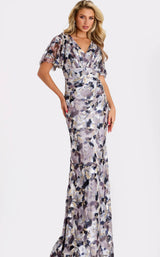 Jovani 43046 Grey-Multi