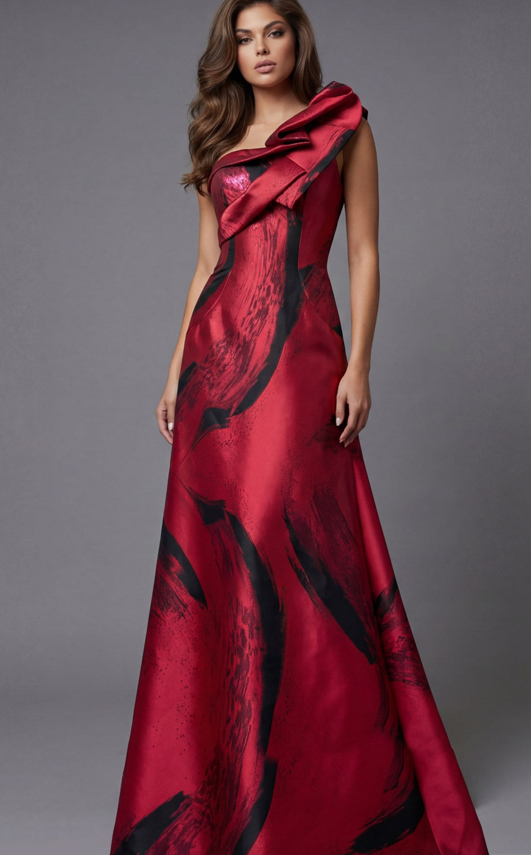 Jovani 43047 Crimson