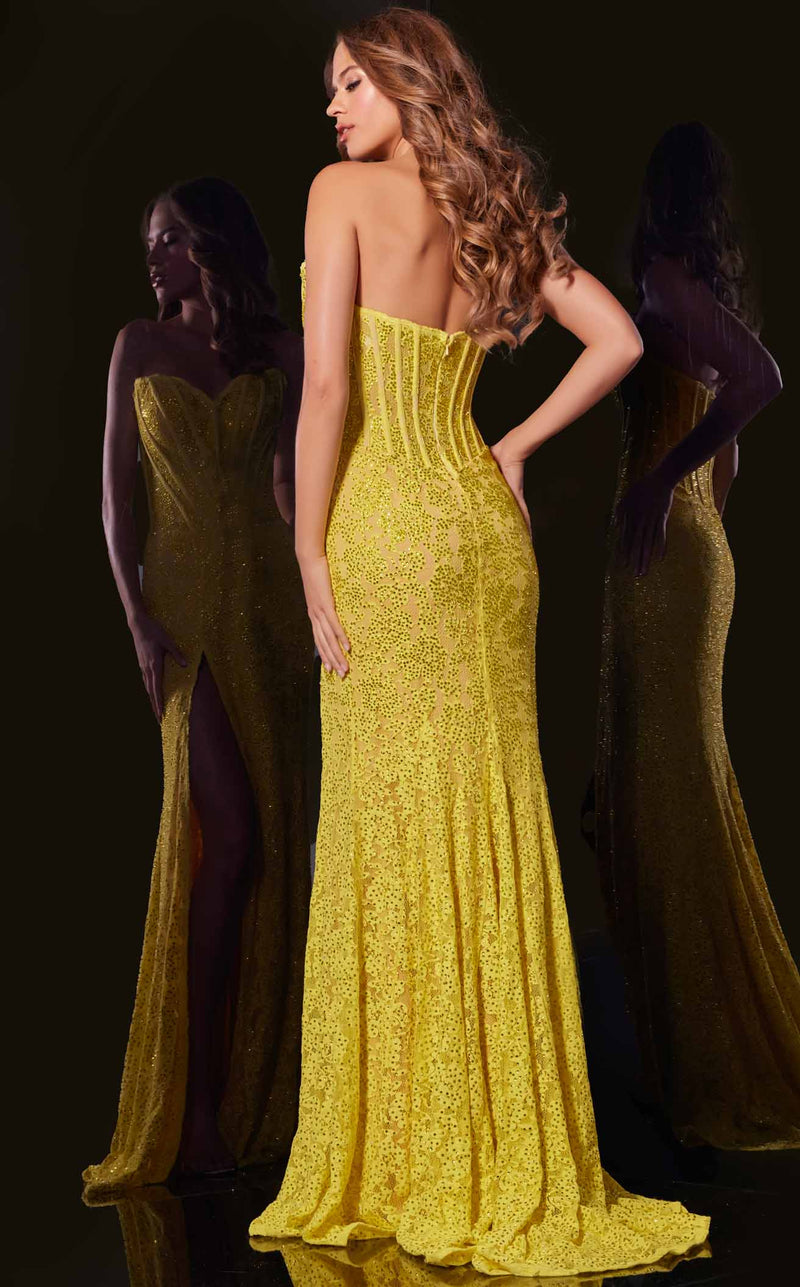 Jovani 43093 Yellow