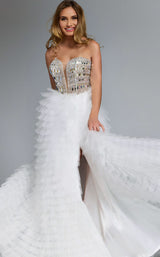 Jovani 43412 Off-White