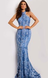Jovani 43678 Denim