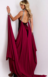 Jovani 43699 Burgundy
