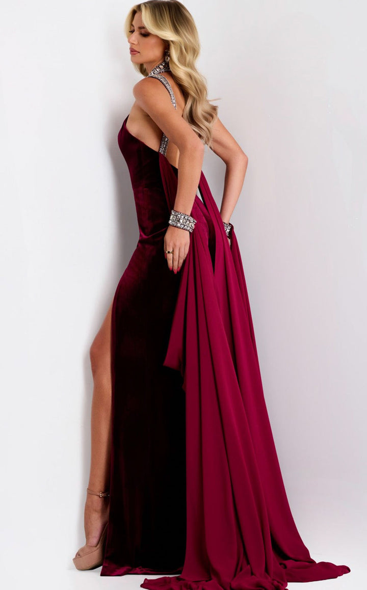 Jovani 43699 Burgundy