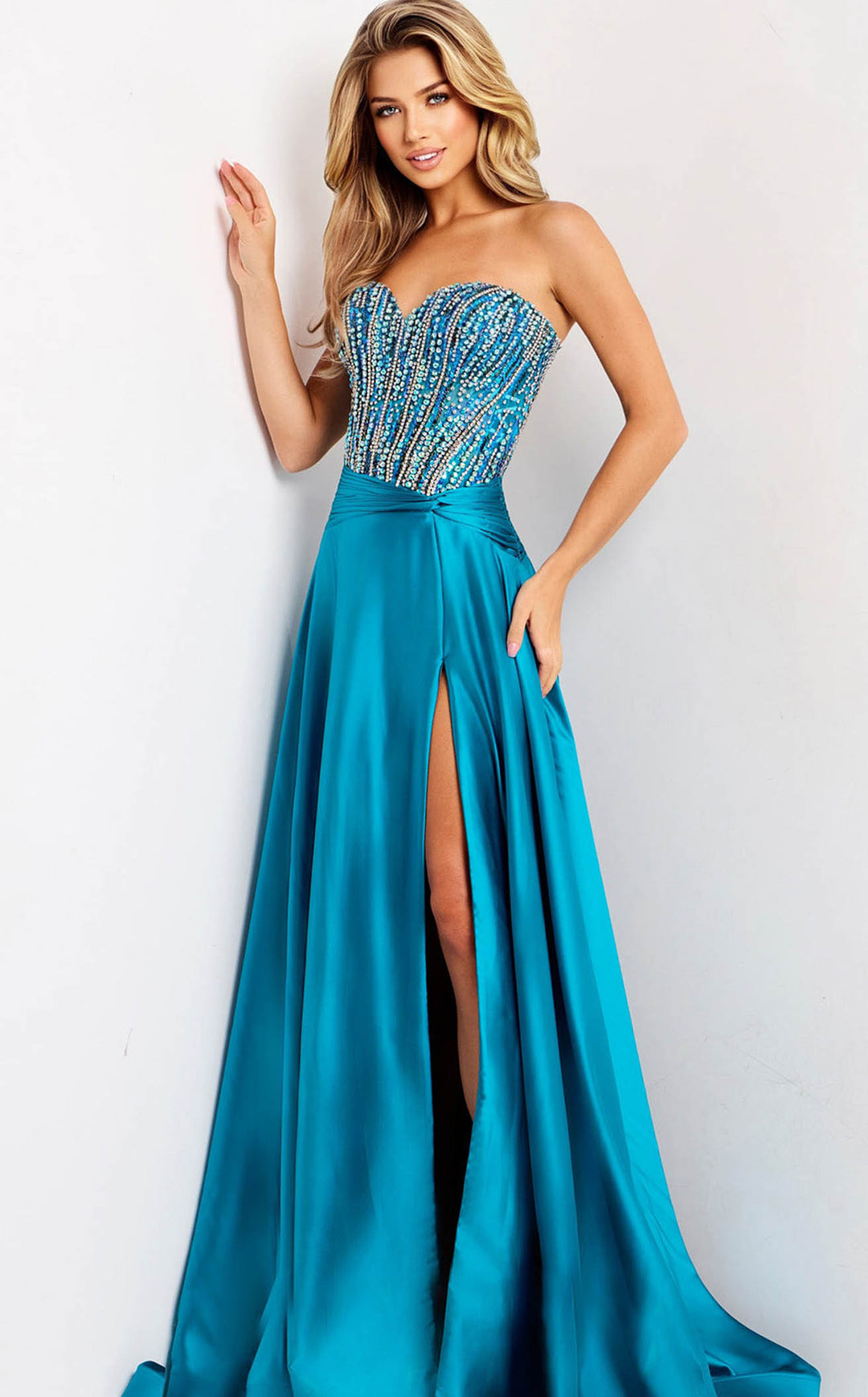 Jovani 49239 Peacock