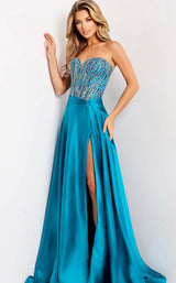 Jovani 49239 Peacock