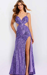 Jovani 43738 Purple